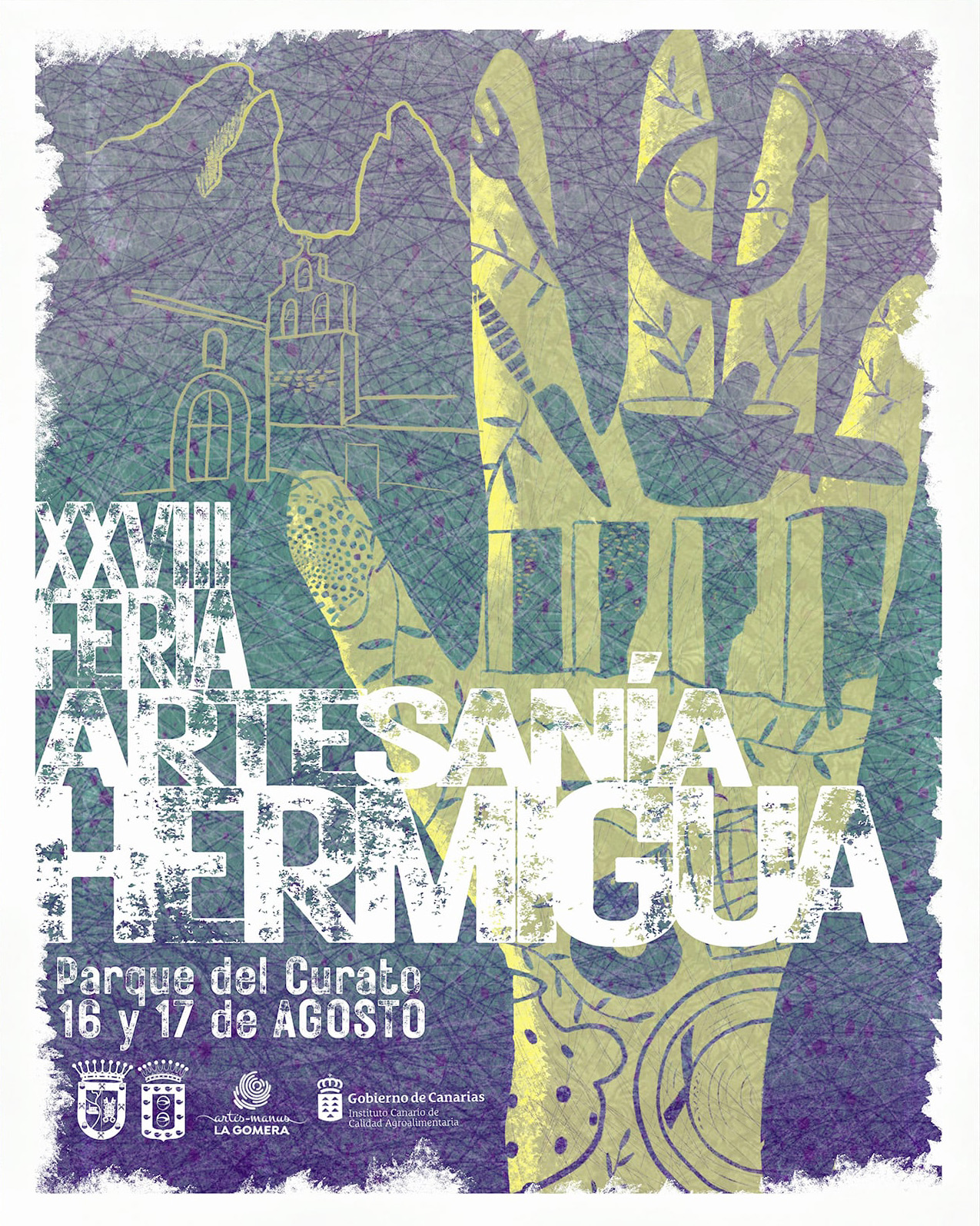 Hermigua acoge la XXVIII Feria de Artesanía los días 16 y 17 de agosto en el Parque del Curato