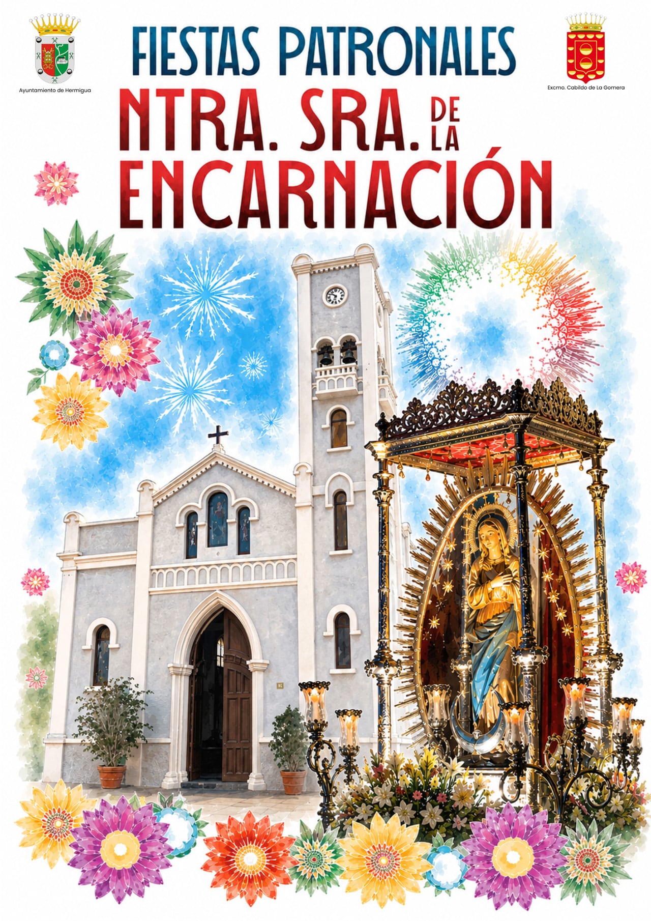 Hermigua se prepara para celebrar las Fiestas en Honor a Ntra. Sra.  de La Encarnación