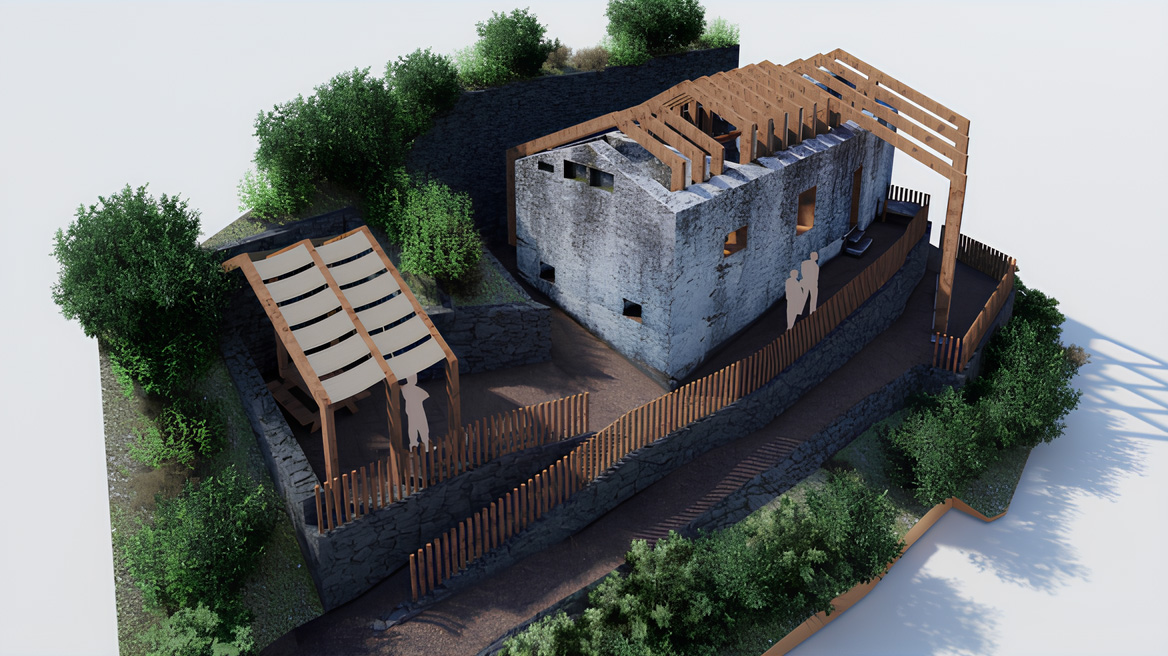 El Ayuntamiento de Hermigua inicia la rehabilitación de la antigua central hidroeléctrica de Monforte para convertirla en un centro de interpretación