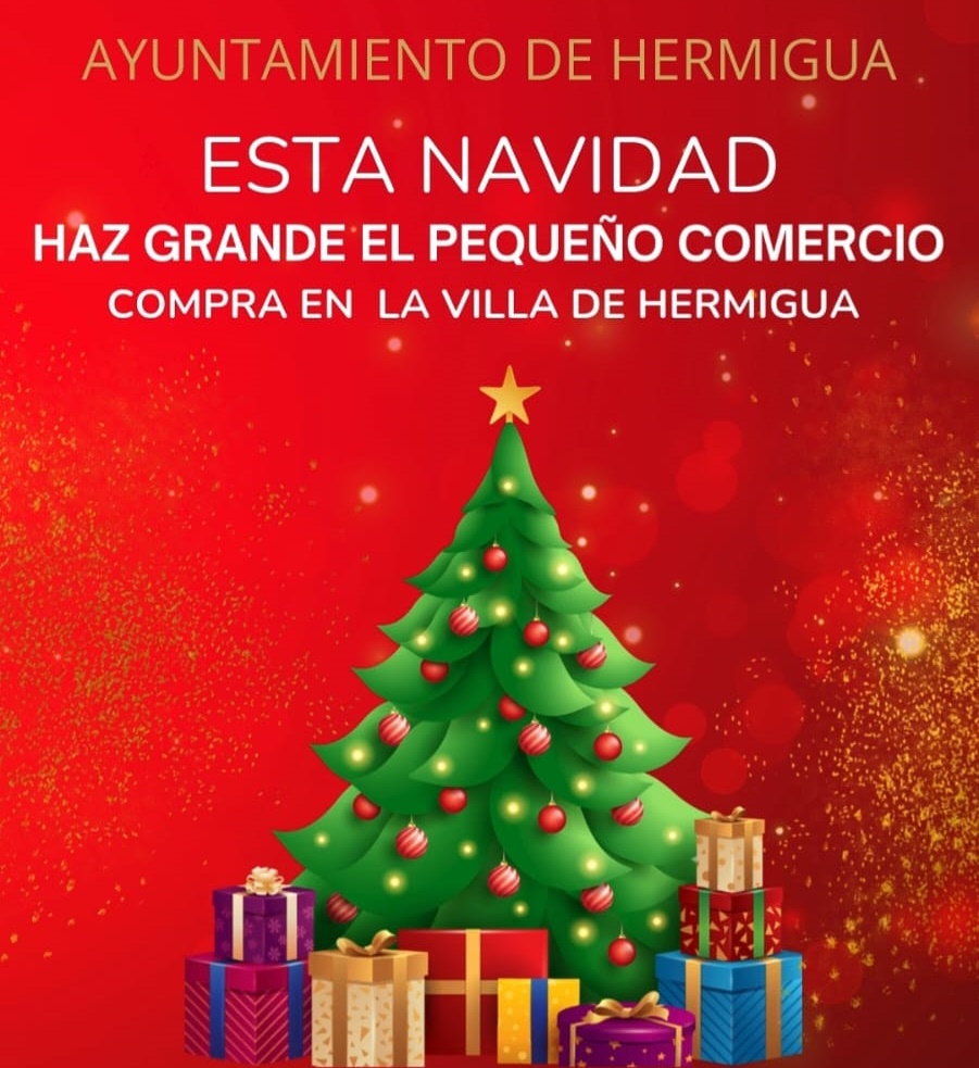 Hermigua pone en marcha la Campaña “Esta Navidad haz grande el pequeño Comercio”
